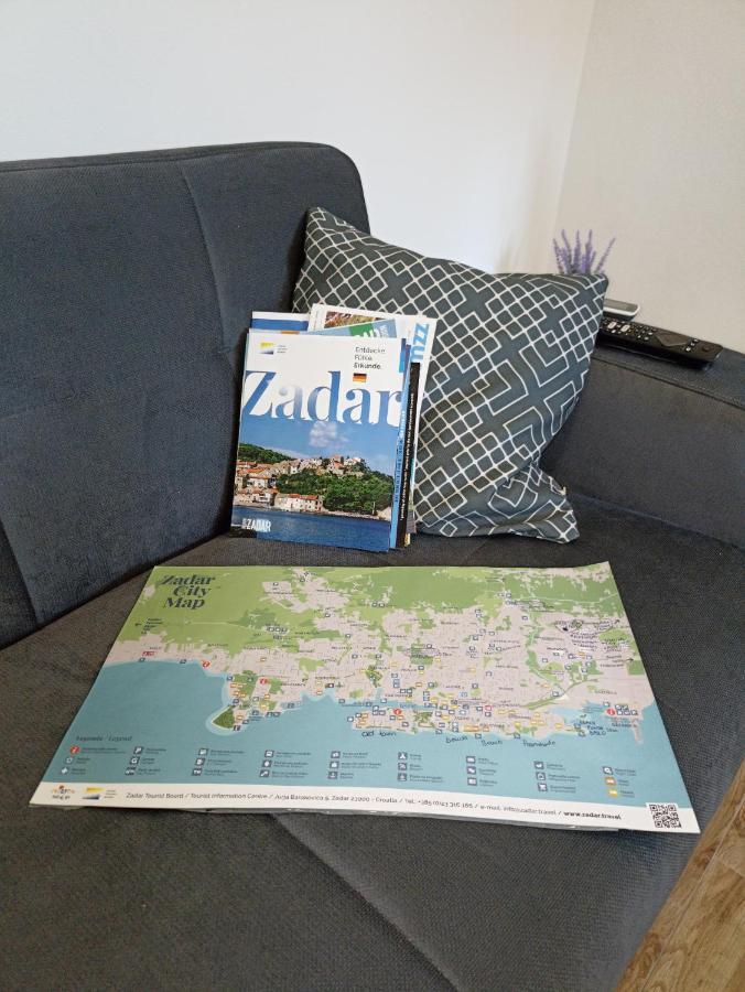 Apartman Lara Zadar Leilighet Eksteriør bilde