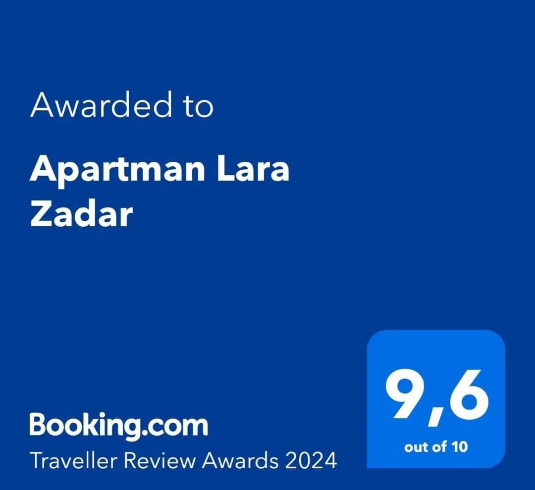 Apartman Lara Zadar Leilighet Eksteriør bilde
